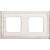Рамка двойная Fede Sevilla, белый декапо FD01232BD - цена и фото в Минске
