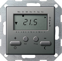 Термостат 230v с таймером и функцией охлаждения - gira 237020 E22 - цена и фото в Минске