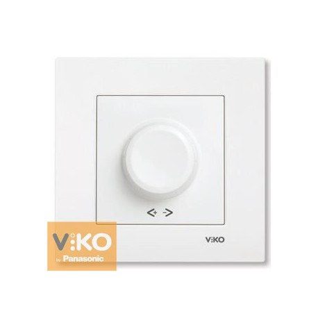 Светорегулятор белый 1000Вт ViKO Karre 90960069 - цена и фото в Минске