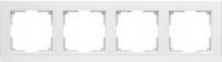 Рамка на 4 поста (белый) Werkel WL04-Frame-04-white - цена и фото в Минске
