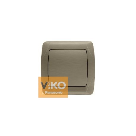 Выключатель одноклавишный. бронза ViKO Carmen Decora 93010201 - цена и фото в Минске