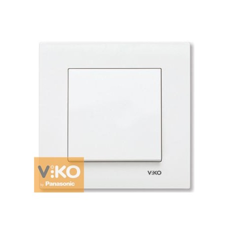 Выключатель одноклавишный.белый ViKO Karre 90960001 - цена и фото в Минске