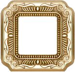 Рамка одинарная Fede Toscana Firenze светлое золото FD01361OB - цена и фото в Минске