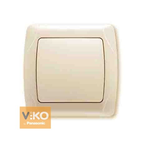 Выключатель одноклавишный.крем ViKO Carmen 90562001 - цена и фото в Минске