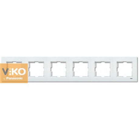 Рамка 6-я горизонтальная белая ViKO Karre 90960205 - цена и фото в Минске