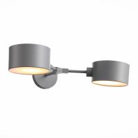 SLE183701-02 Светильник настенный Серый/Серый E14 2*60W