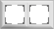Рамка на 2 поста / WL14-Frame-02 (белый) Werkel - цена и фото в Минске