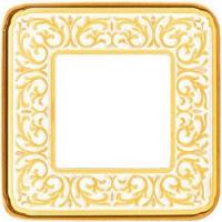 Рамка одинарная Fede Emporio, светлое золото-белая патина FD01371OP - цена и фото в Минске