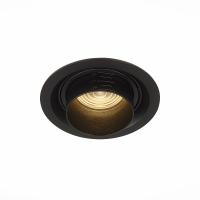 ST701.438.12 Св-к встр. Zoom Черный LED 1*12W 3000K 960Lm Ra90 15°-60° IP20 D115xH95 170-240V - цена и фото в Минске