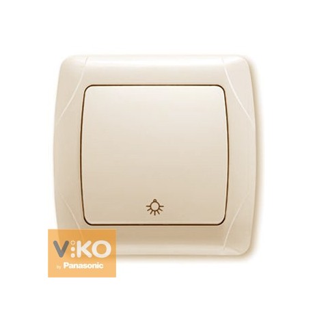 Кнопочный выключатель крем ViKO Carmen 90562003 - цена и фото в Минске