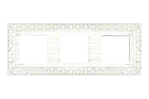 Рамка тройная Fede San Sebastian белый декапо FD01223BD - цена и фото в Минске