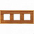 Рамка тройная Fede Vintage Wood вишня-светлое золото FD01313COB - цена и фото в Минске