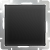 Выключатель одноклавишный (черный матовый) Werkel WL08-SW-1G - цена и фото в Минске